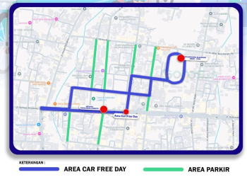 Rute Car Free Day di Kabupaten Gorontalo