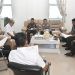 Forkopimda Pohuwato membahas pembentukan satga pemberantasan premanisme, berlangsung di ruang kerja Bupati Pohuwato, Rabu (14/05/2025).(Foto Iwan Karim)