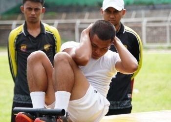 Foto dokumentasi seleksi Calon Taruna Akpol di Polda Gorontalo.(F. dok 2024)