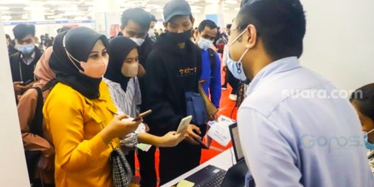 ilustrasi Job Fair.(Foto dok suara.com)