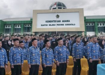 Pelantikan PPPK di Kementerian Agama Gorontalo. (foto.istimewa)