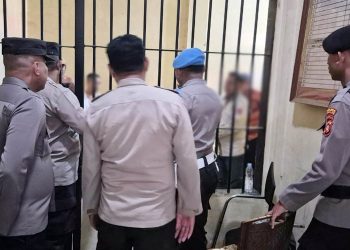 Kepolisian Resor (Polres) Gorontalo Utara menetapkan tujuh orang sebagai tersangka dalam kasus dugaan politik uang pada Pemungutan Suara Ulang (PSU) Pilkada 2024. (foto.istimea)