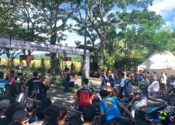 Ratusan Pembalap Meriahkan Bhayangkara Drag Race di Kabila