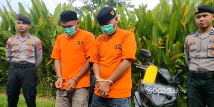 Polres Bone Bolango berhasil mengamankan dua pelaku pencurian motor yang terjadi di Desa Bendungan, Kecamatan Bulango, Kabupaten Bone Bolango, Gorontalo.