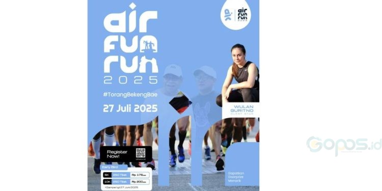 Peserta AIR Fun Run Kian Bertambah, Rio: Sudah 1.300, Ada Peserta dari Luar Gorontalo