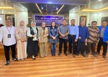 UNBITA Gorontalo bekerjasama dengan LLDIKTI Wilayan XVI menggelar Bimtek Penulisan Ilmiah untuk Lektor Kepala dan Guru Besar PTS, Senin (16/6/2025).