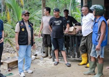 Wakil Bupati (Wabup) Pohuwato, Iwan S. Adam, melakukan peninjauan sejumlah lokasi terdampak di wilayah Kecamatan Wanggarasi dan Lemito, Sabtu (21/6/2025).