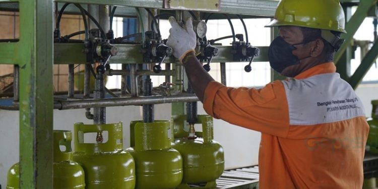 Ilustrasi elpiji 3 Kg.(F. Pertamina)