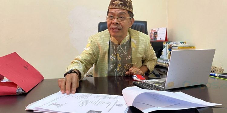 Kepala Baznas Provinsi Gorontalo, H. Hamka Arbie . (foto.isno/gopos)