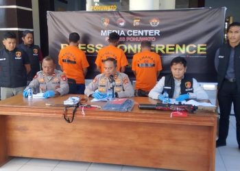 Polisi Tetapkan Tiga Tersangka Kasus Tembak dan Bacok di Lokasi PETI Popayato Barat