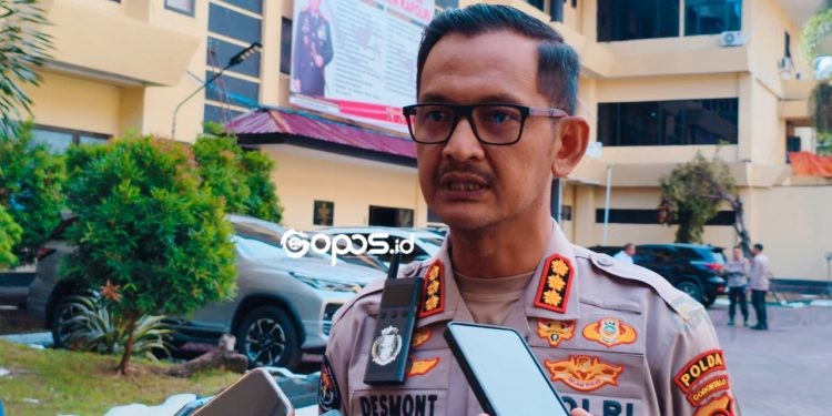 Kabid Humas Polda Gorontalo, Kombes Pol Desmont Harjendro AP.