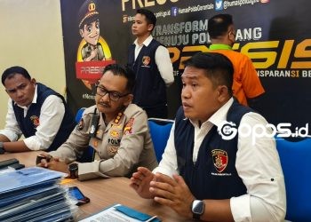 Polda Gorontalo berhasil mengungkap tersangka yakni YS terkait korupsi Kredit Usaha Rakyat (KUR) BRI Unit Telaga dan Unit Kwandang, Senin (7-7-2025)