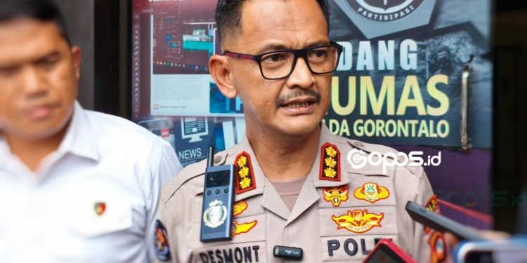 Kabid Humas Polda Gorontalo, Kombes Pol Desmont Harjendro AP.