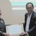 Prof.Dr.Arten Mobonggi,S.Ag.,M.Pd saat mendaftar calon rektor IAIN Sultan Amai Gorontalo-f.ist
