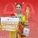 Jessie Berliana Chelsea Manopo, mahasiswa FEB UNG meraih juara I kategori putri Duta GenRe Provinsi Gorontalo 2025.(F. UNG)