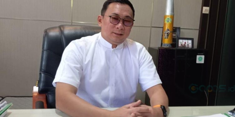 Kepala Dinas Perindustrian dan Perdagangan Kabupaten Gorontalo, Viktor Asiku.