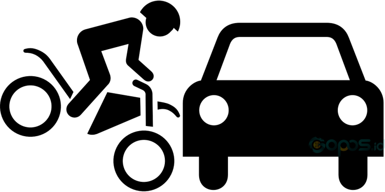 Ilustrasi kecelakaan lalu lintas (Gambar oleh Clker-Free-Vector-Images dari Pixabay)