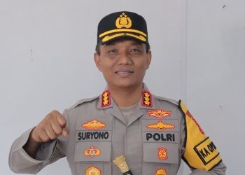 Kapolresta Gorontalo Kota, Kombes Pol Suryono.