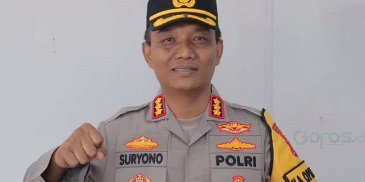 Kapolresta Gorontalo Kota, Kombes Pol Suryono.