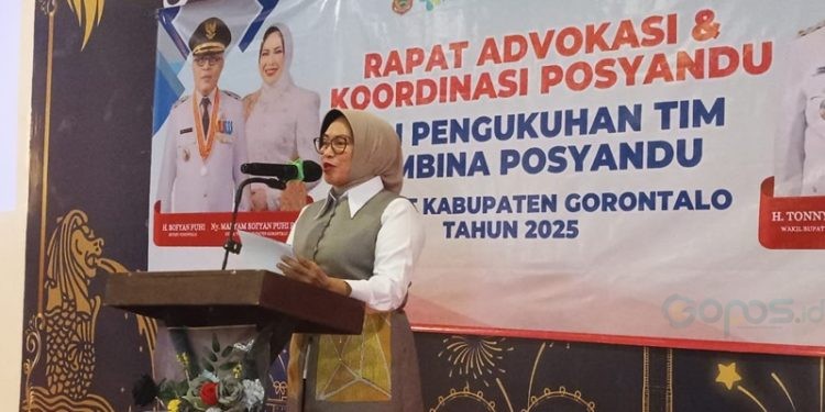 Ketua Tim Penggerak PKK Kabupaten Gorontalo, Maryam Sofyan Puhi