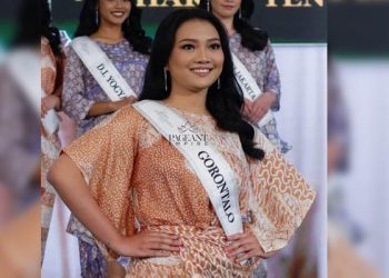Sharon Evangeline, Finalis Miss Indonesia dari Gorontalo