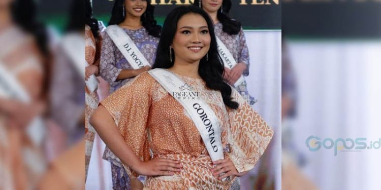 Sharon Evangeline, Finalis Miss Indonesia dari Gorontalo