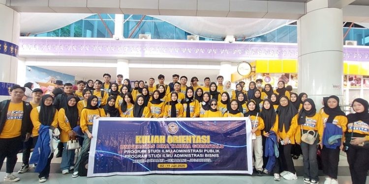 Kuliah lapangan para mahasiswa UNBITA Gorontalo di sejumlah kota di pulau Jawa.