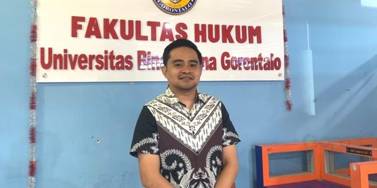 Dekan Fakultas Hukum UNBITA Gorontalo, Arif M. Ibrahim