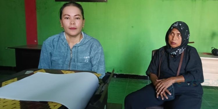 SA (kiri) didampingi orang tua saat di wawancara Selasa (29/07/2025) (Istimewa)
