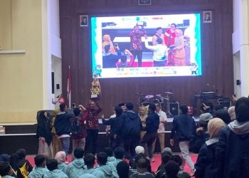 Pekan Olahraga dan Seni Mahasiswa Kesehatan (PORNIMAKES) SUMAPUA ke-V resmi ditutup di Poltekes Gorontalo, Rabu (30/7/2025)