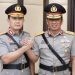 Irjen Pol. Drs. Widodo, S.H., M.H. (kiri) kini dipercaya mengemban amanah sebagai Kapolda Gorontalo, menggantikan Irjen Pol. Drs. Raden Eko Wahyu Prasetyo, S.H. (kanan)