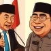 Ilustrasi Gusnar Ismail dan Adhan Dambea. Editing via AI.