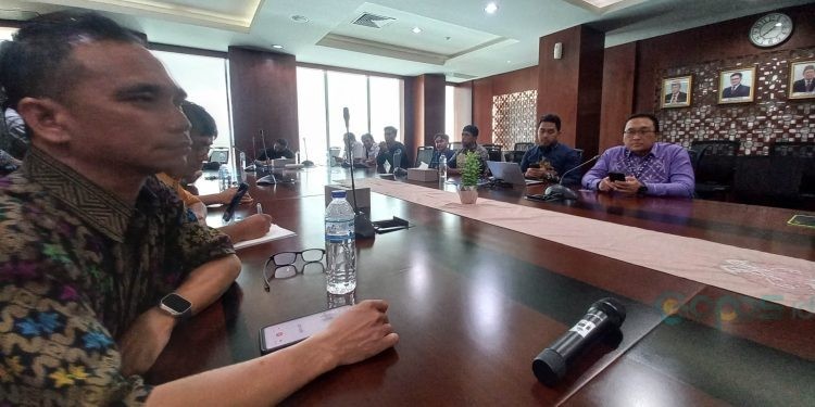 ToT Literasi ekonomi syariah bagi wartawan yang dilaksanakan oleh KPw BI Gorontalo, Kamis (31/7/2025)