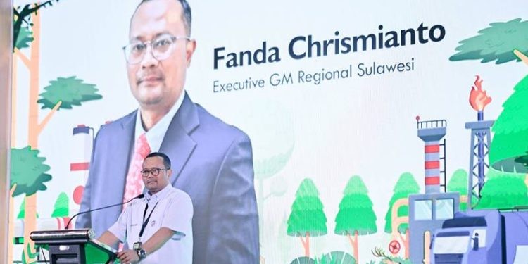 Executive General Manager Regional Sulawesi, Fanda Chrismianto, menyampaikan apresiasinya atas pencapaian para agen dan menegaskan pentingnya forum ini sebagai sarana sinergi.