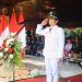 Bupati Purwakarta, Saepul Bahri Binzein memimpin langsung upacara pengibaran bendera Merah Putih.