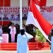 Kenaikan Bendera Merah Putih di Kabupaten Pohuwato, di Pimpin Langsung Bupati Pohuwato, Saipul Mbuinga, Minggu (17/08/2025) (Iwan Karim Prokopim Pohuwato)