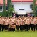 ASN Pemkab Gorontalo saat apel Hari Pramuka, kamis (14/8/2025)