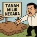 Ilustrasi tanah milik negara