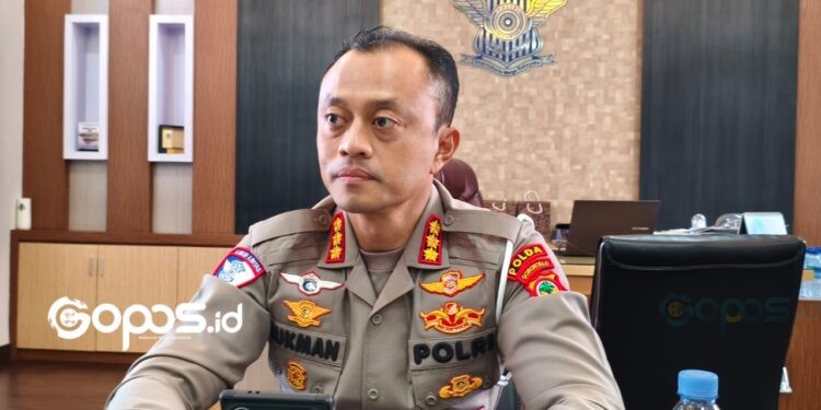 Direktur Lalulintas Polda Gorontalo Kombes Pol Lukman Cahyono