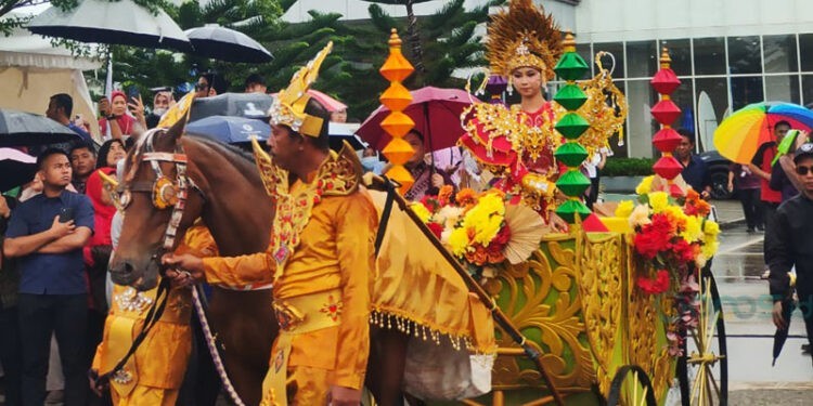 Berbagai kontingen dari provinsi se-Indonesia Timur ikut ambil bagian dalam iven GKK 2025.