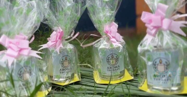 KKN Tematik Tahap II Universitas Negeri Gorontalo Desa Bubeya Launching Produk Lilin Aromaterapi dan Website Informasi Desa