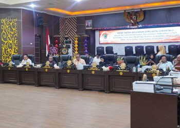 Foto: Rapat pembahasan KUA PPAS 2025 di Aula Dekot (Selasa/2/9/2025)