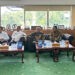 Bupati Pohuwato, Saipul Mbuinga, didampingi Gubernur Gorontalo, Gusnar Ismail, koordinasi kesiapan Provinsi Gorontalo, Penas Petani Nelayan andalan tahun 2026, Senin (22/09/2025) (Istimewa)