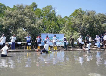 PT Pertamina Patra Niaga Regional Sulawesi melalui Integrated Terminal (IT) Makassar menandatangani Nota Kesepahaman (MoU) dengan Pemerintah Kota (Pemkot) Makassar dalam meluncurkan Program Ecoeduwisata Mangrove