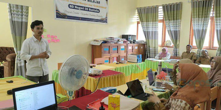Program merdeka belajar di Pohuwato Kecamatan Buntulia, (Istimewa)