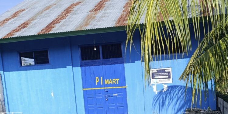 Salah satu kios di Desa Buntulia, Kecamatan Buntulia, diberhentikan oleh pupuk Indonesia, (Istimewa)