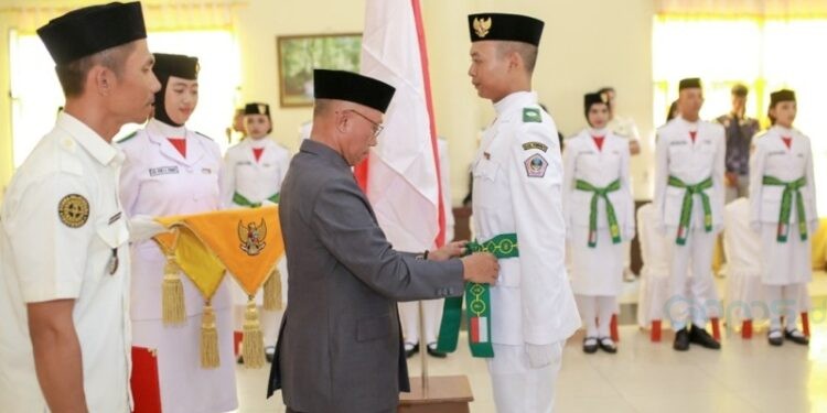 Pengukuhan Paskibra Kabupaten Pohuwato