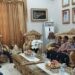 Gubernur Gorontalo, Gusnar Ismail, saat pertemuan dengan Wakapolda Gorontalo Brigjen. Pol. Simson Zet Ringu, Dinas Terkait, Bupati Pohuwato Saipul Mbuinga dan Pimpinan Pani Gold Mine Boyke Abidin, Jumat, (24/10/2025)