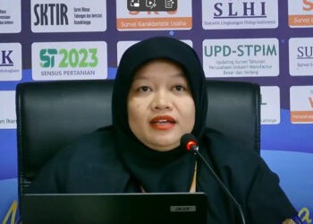 Plt Kepala BPS Provinsi Gorontalo, Dwi Alwi Astuti.(tangkapan layar)