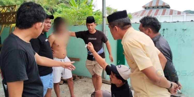 Seorang pemuda diamankan Satresnarkoba Polres Pohuwato, Kamis (30/10/2025).